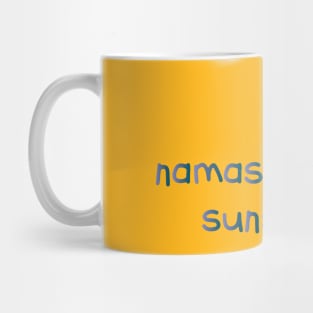 Namaste Sunshine Gradient Mug